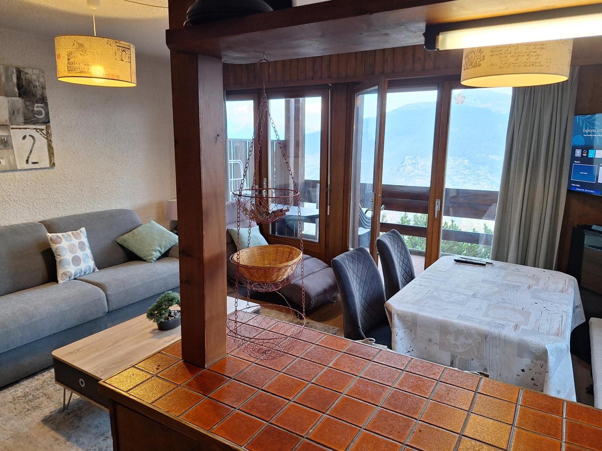 Les Collons1800- Bel Appart 2Pieces-4 Pers-Piscine-Sauna-Parking Int-Wifi Gratuit Vex Exteriér fotografie