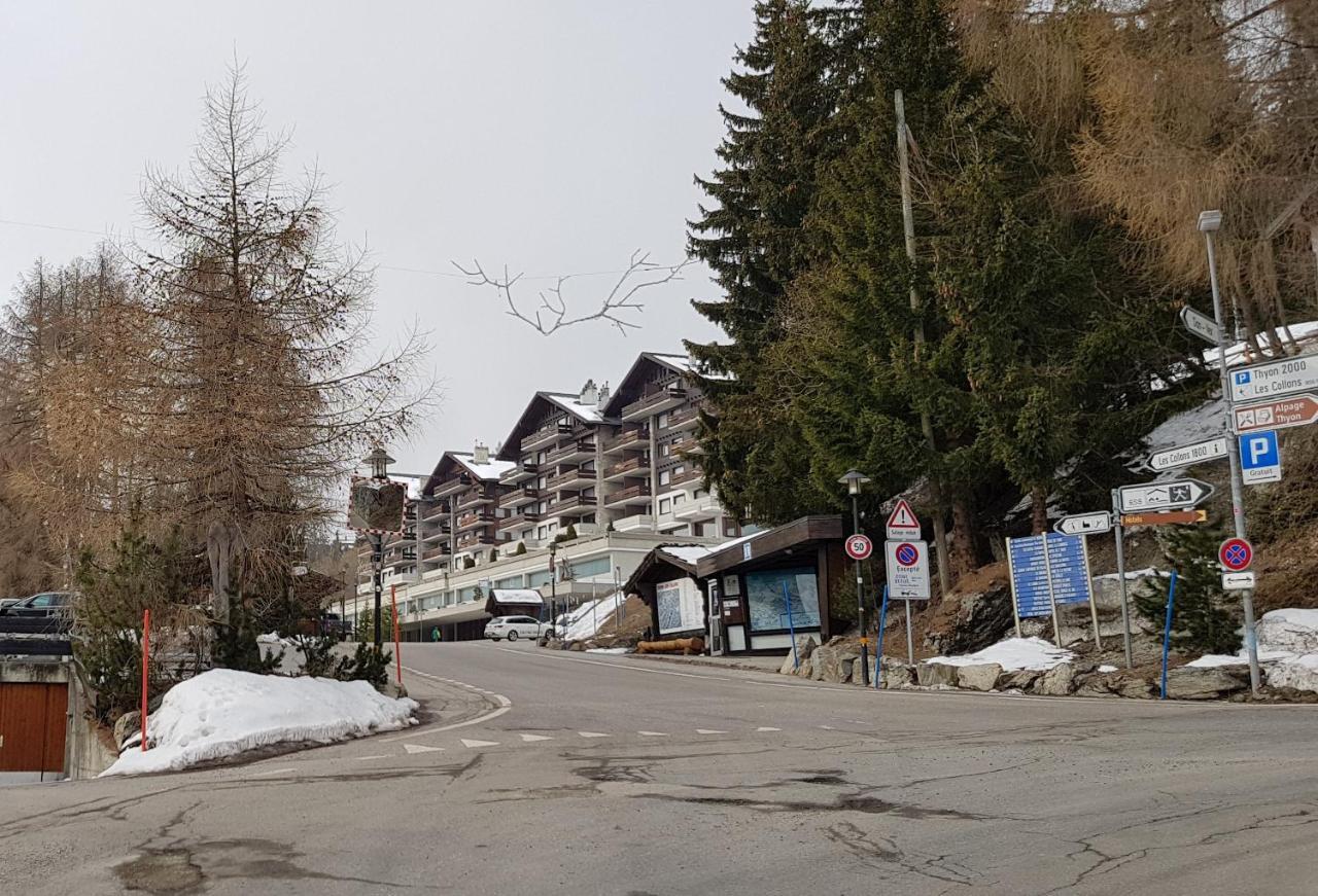 Les Collons1800- Bel Appart 2Pieces-4 Pers-Piscine-Sauna-Parking Int-Wifi Gratuit Vex Exteriér fotografie